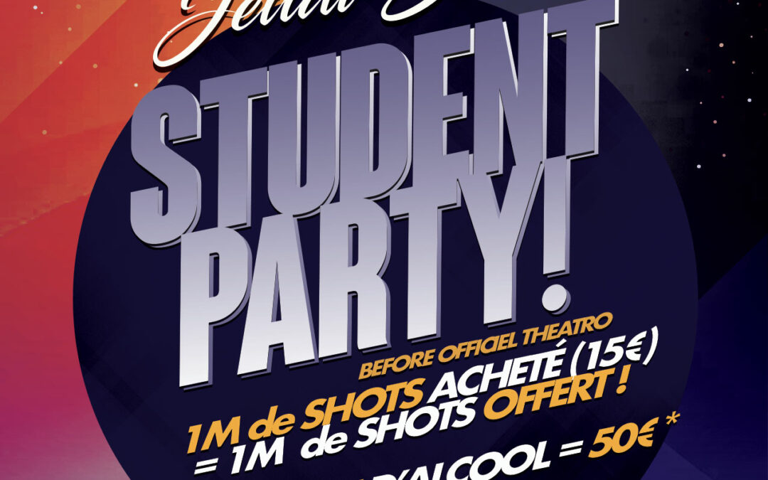 STUDENT PARTY • by Bodega del Teatro