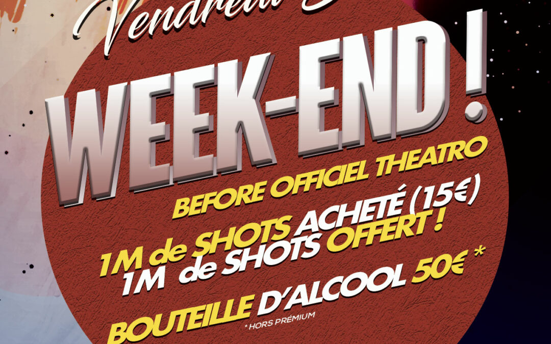 FRIDAY NIGHT • by Bodega del Teatro