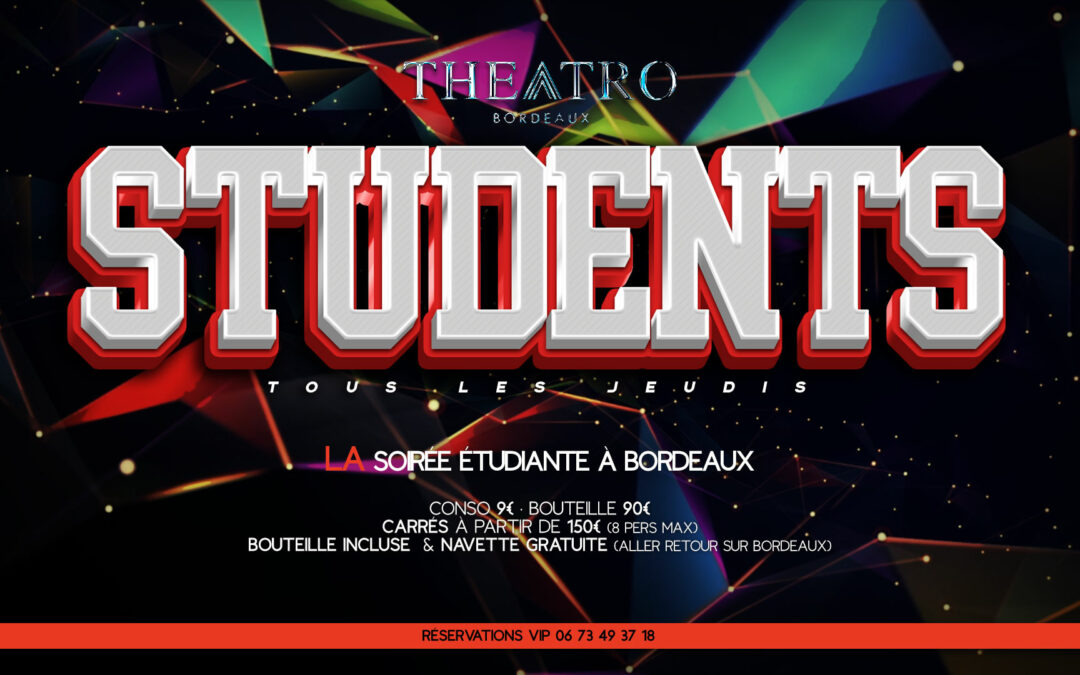 STUDENT PARTY • by Theatro